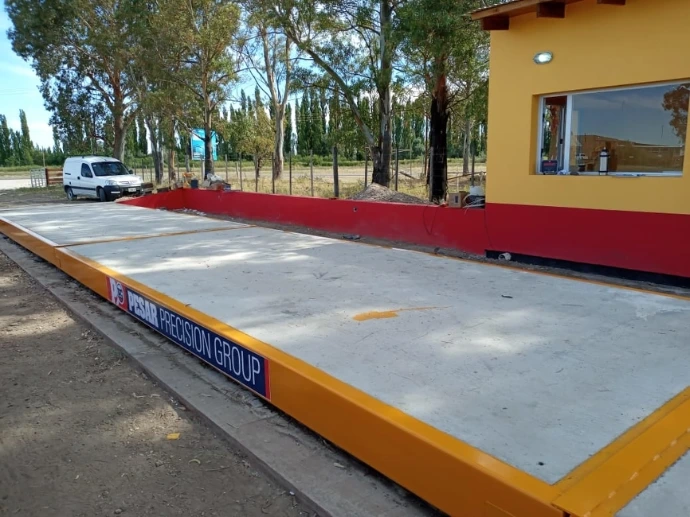 Obra civil para instalación de báscula de camiones