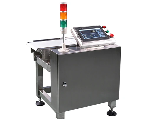 Checkweigher para control de peso en línea alimenticia