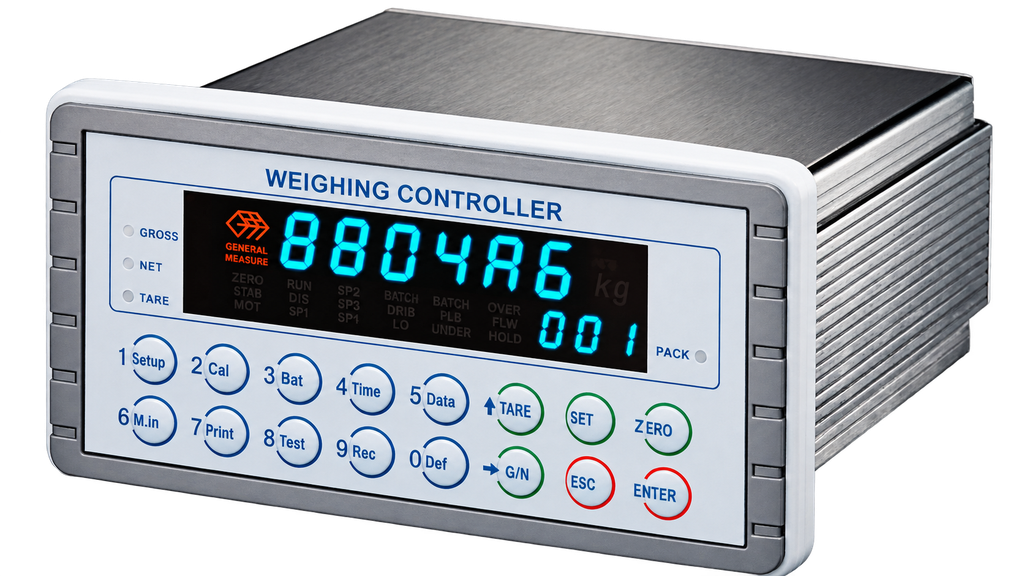 Indicador y controlador de peso General Measure GM8804